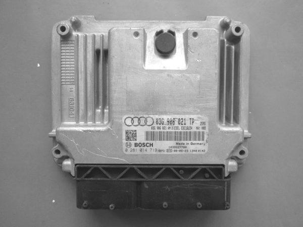 Audi A3 1.9TDI 03G906021TP 0281014719 EDC16U34 1037395489