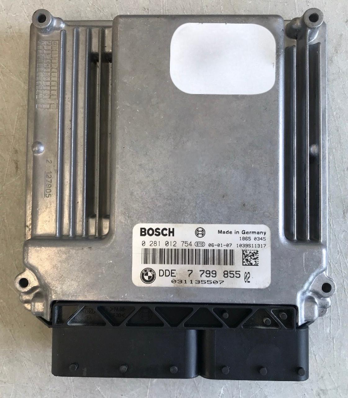 BMW 5 SERIES 2.0 520d ECU (Engine Management) – Part No: DDE7799855 / 0281012754