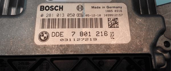 BMW X3 2.0 SE / SPORT ECU (Engine Management) – Part No: DDE7801216 / 0281013050