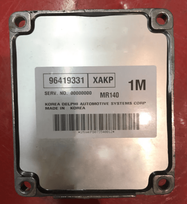 Delphi Engine ECU, Cheverolet Lacetti 1.8, 96419331, XAKP, MR140