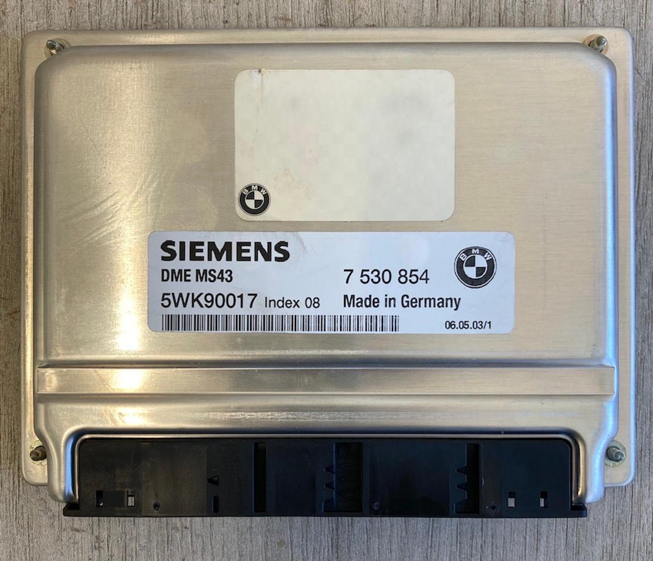 BMW 3 SERIES 3.0 – 3.2 330 ECU (Engine Management) – Part No: 7 530 854 / 5WK90017