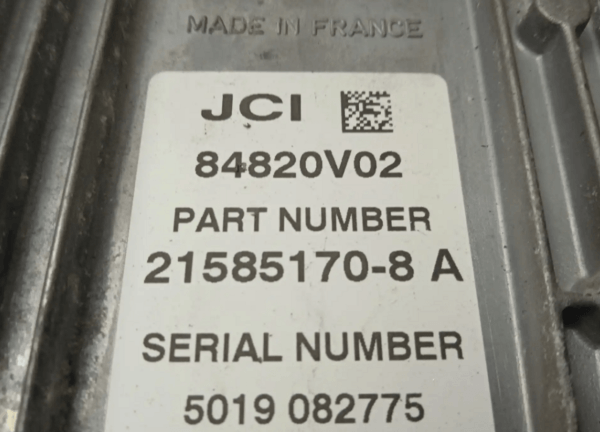 Renault, 84820V02, 215851708A, 21585170-8 A, 5133134604, 5133 134604