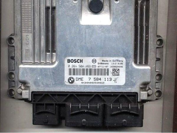 Mini Cooper 1.6 0261S04163 DME7584113 MED17-2 1037391116