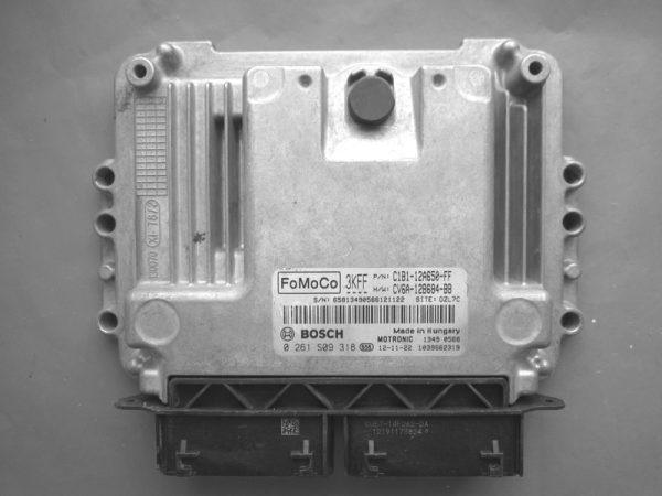 Ford Fiesta 1.0 C1B1-12A650-FF 0261S09318 MED17 1037531026 0261S09318 0 261 S09 318 C1B1-12A650-FF C1B112A650FF DZL7C MED17 3KFF