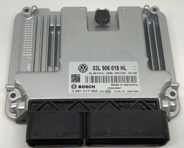 Audi A4, A5 2.0 TDI, 0281018458, 0 281 018 458, 03L906018JH, 03L 906 018 JH, EDC17C46