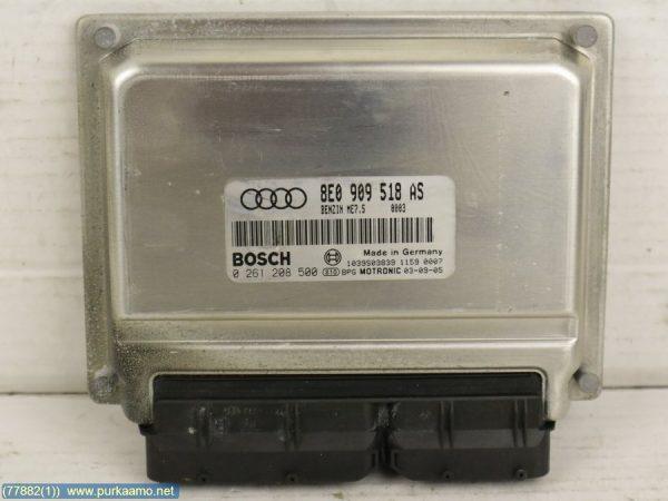 Audi A4 1.8 Engine ECU  BOSCH ME7.5.5 8E0909518AS 0261208500 369011