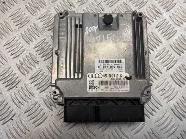 Audi A4 1.9 TDI, Engine ECU, 0281012723, 0 281 012 723, 03G906016JA, 03G 906 016 JA, EDC16U31
