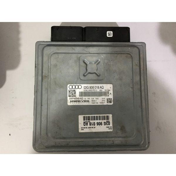 AUDI A4 2.0 TDI SIEMENS VDO 5WP45549 AG, 5WP45549AG, 03G 906 018 AQ, 03G906018AQ, SIMOS PPD1.3  Read more: https://www.worldecu.com/en/Engine-control-unit-ecu-controllers-audi-a4-20-tdi-siemens-vdo-5wp45549-ag-5wp45549ag-03g-906-018-aq-03g906018aq-simos-ppd13