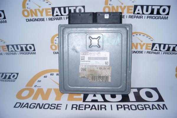ECU ENGINE CONTROL UNIT AUDI 1.8 TFSI 06K 907 425 A, 06K907425A, 5WA12004 01, 5WA1200401