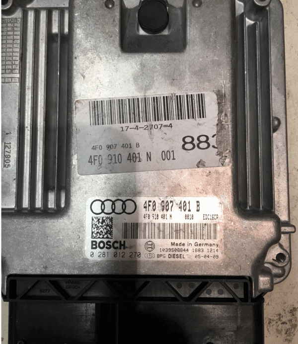 Audi A6 3.0 TDI Avant Quattro, 0281012270, 0 281 012 270, 4F0910401B, 4F0 910 401 B, EDC16CP