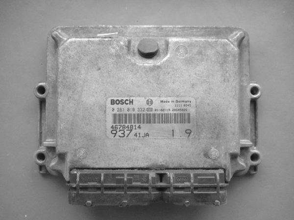 Alfa Romeo 147 1.9JTD 46784814 0281010332 EDC15C7 1037354624