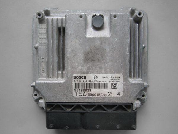 Alfa Romeo 156 2.4 20V JTD Engine ECU Testing and Repair – Part No: 55198818 / 0281010988