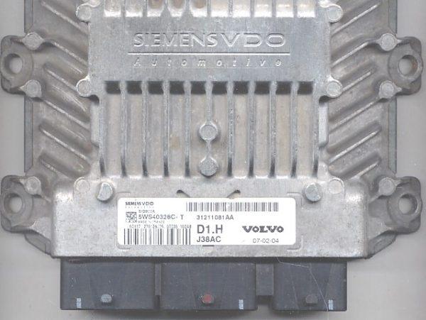 Volvo V50 2.0DCI 31211081AA 5WS40328C-T SID803A