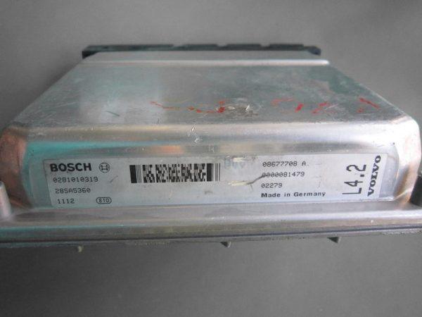 Volvo S60 2.4TD 08677708A 0281010319 EDC15C11