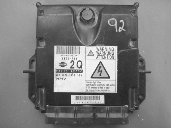Nissan Navara 2.5DCI 23710 4X03C MB275800-7453 174CP E30SU4D T2F1H46445
