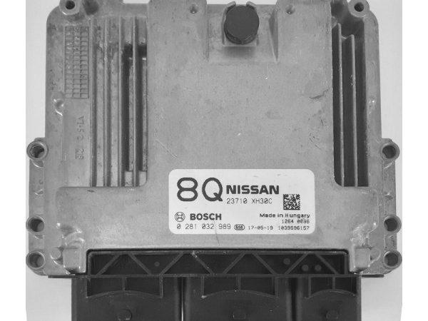 Nissan Note 1.5DCI 23710 XH30C 0281032989 EDC17C84 10SW005460 10SW007166