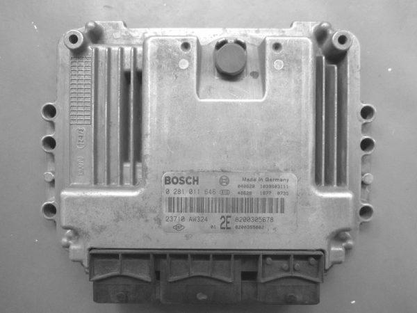 Nissan Primera 1.9DCI 23710 AW324 0281011646 EDC16C3 1037369204