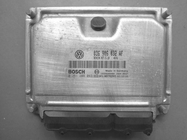 VW Beetle 1.4 036906032AF 0261208043 ME7.5.10 BCA 1037366102