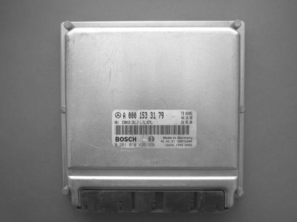 Mercedes A 1.7CDI A0001533179 0281010426 CR1.2 EDC15C0 1037351350