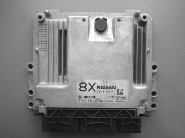 Nissan Qashqai 2.0DCI 23710 HX44A 0281032229 EDC17C84 1037552698 10SW000441