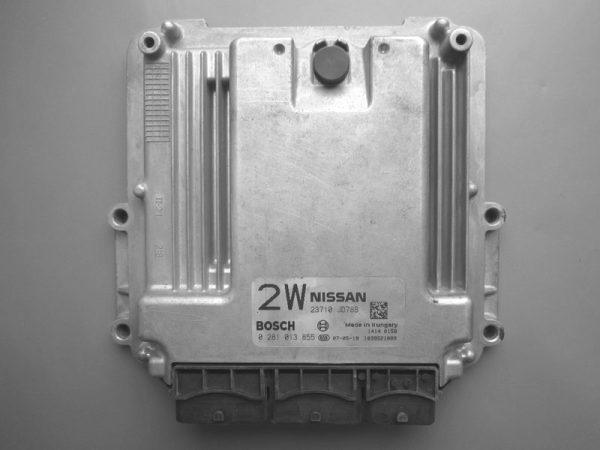 Nissan Qashqai 2.0DCI 23710 JD78B 0281013855 EDC16CP33 1037387004 1037389637
