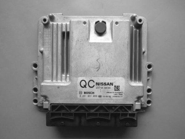 Nissan X-Trail 1.6DCI 23710 4BE0D 0281031099 EDC17C84 1037540186 1037550198