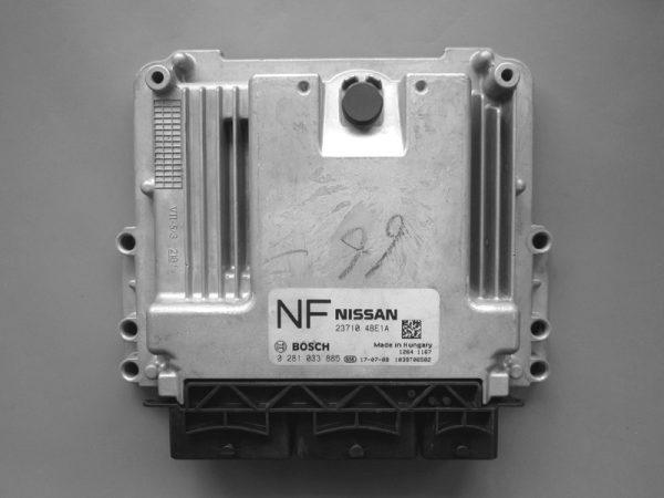 Nissan X-Trail 2.0DCI 23710 4BE1A 0281033885 EDC17C84 10SW012814 10SW022054