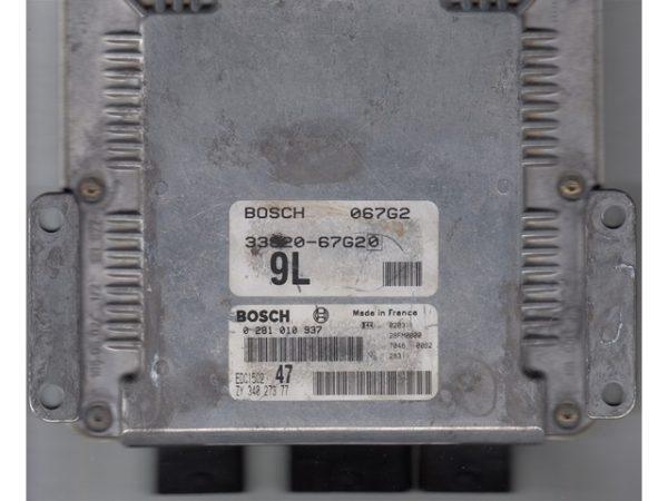 Suzuki Grand Vitara 2.0HDI 33820-67G2 0281010937 EDC15C2 1037353873