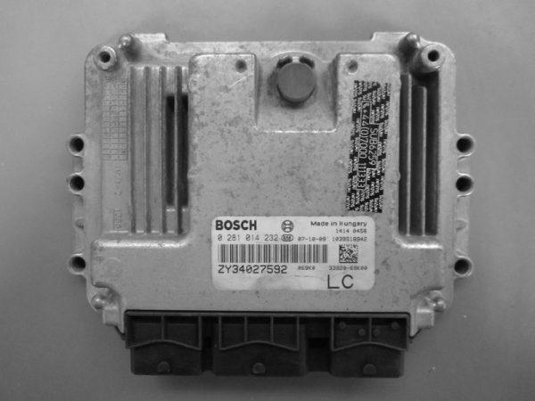 Suzuki SX4 1.6D ZY34027592 0281014232 EDC16C34 1037383735