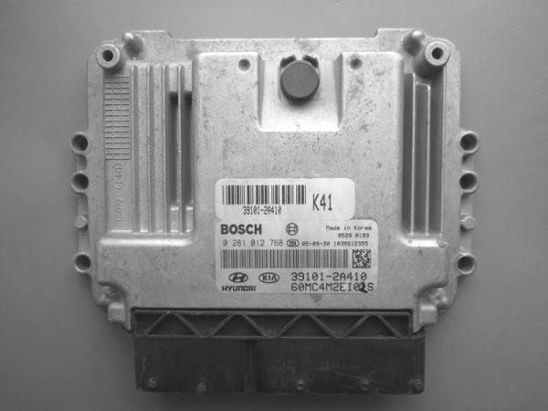 Hyundai Accent 1.5CRDI 39101-2A410 0281012768 EDC16C39 1037379262 1037378378