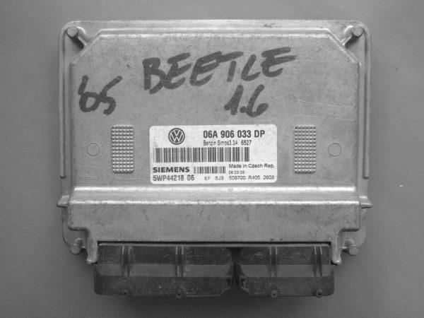 VW Beetle 1.6 5WP44218 06A906033DP SIMOS 3.3A BFS S33D043230000