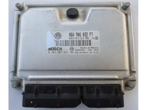 VW Beetle 1.8T 0261207341 ME7.5 AWU 1037362333 0 261 207 341 06A906032FT 06A 906 032 FT ME7.5
