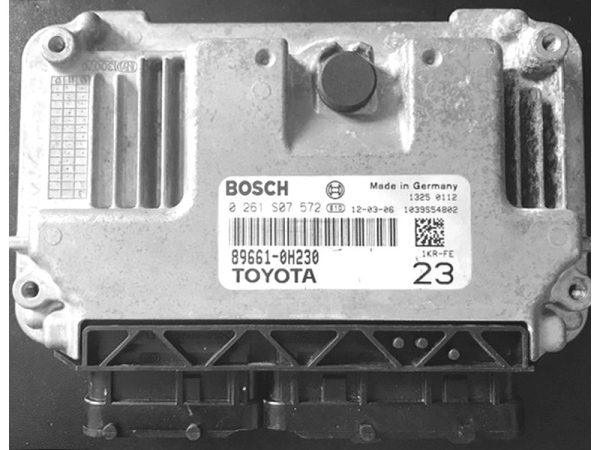 Toyota Aygo 1.0 89661-0H230 0261S07572 ME7.9.52 1037521810