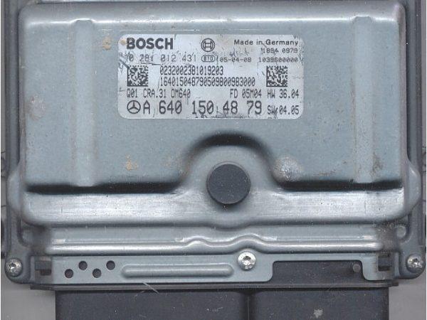 Mercedes B 180 1.8CDI 0281012431 CRA.31 EDC16C32 1037375622 1037370271 1037390827