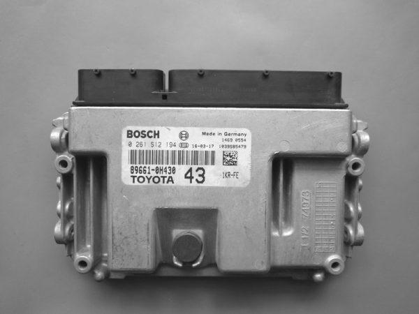 Toyota Aygo 1.0 89661-0H430 0261S12194 ME17.9.52 1037552354