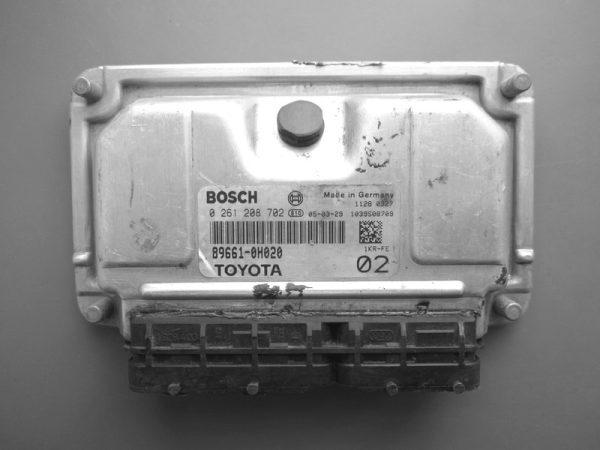 Toyota Aygo/C1/107 1.0 89661-0H020 0261208702 M7.9.5 1037374347