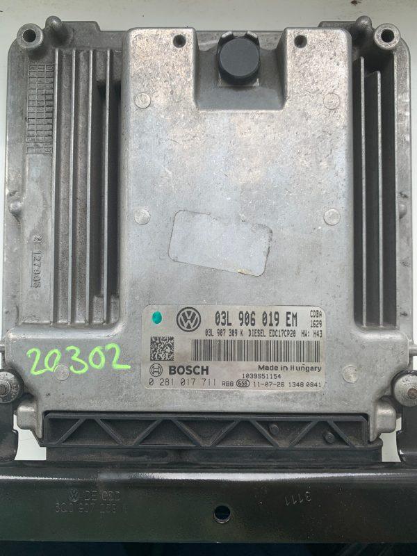 VW Amarok 2.0TDI 03L906019EN 0281017731 EDC17CP20 1037518168 1037558512
