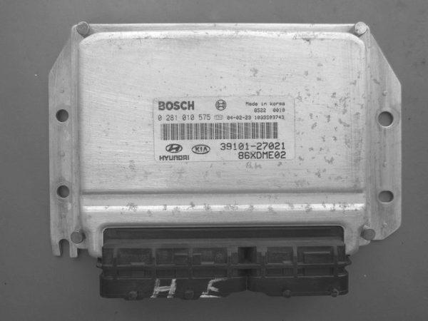 Hyundai Elantra 2.0CRDI 39101-27021 0281010575 EDC15C7 1037368946
