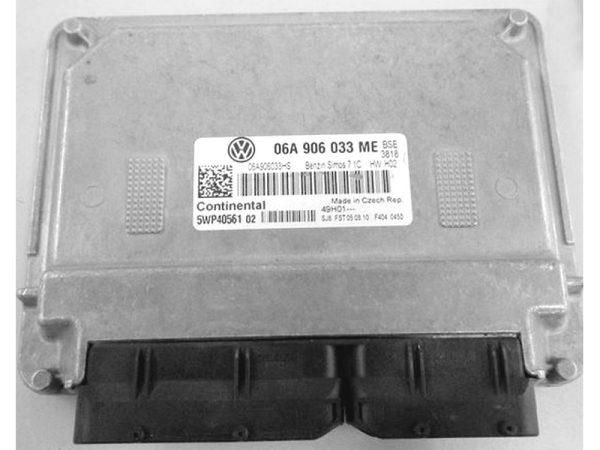 VW Caddy 1.6 06A906033ME 5WP40561 SIMOS 7.1C S713227400000 06A 906 033 ME 5WP4056102 5WP40561 02 SIMOS 7.1C