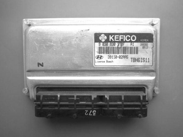 Hyundai Getz 1.1 39110-02AA5 9030930372F M7.9.0