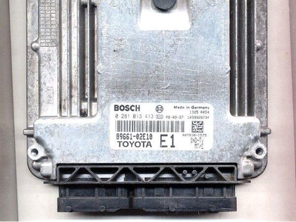 Toyota Corolla 1.4D4D 89661-02E10 0281013413 EDC16C10 1037383061