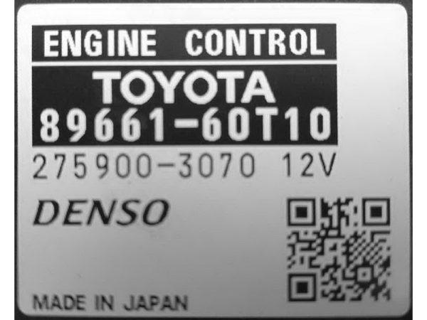 Toyota Land Cruiser 3.0 89661-60T10 275900-3070 60M80BDM