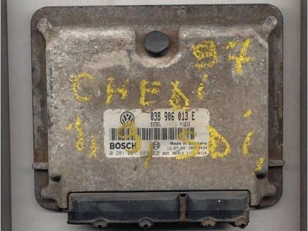 VW Caddy 1.9SDI 0281001689 EDC15V AEY 0 281 001 689 038906013E 038 906 013 E EDC15V-5.1 28SA3434 1120 0124