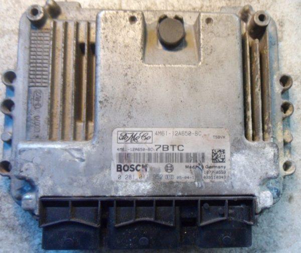 Mazda 3 1.6 4M61-12A650-BC EDC16C3-9.18 1037382490 1037374579