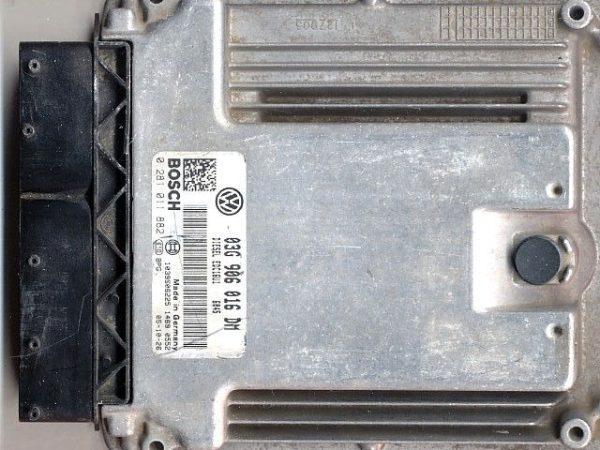 VW Caddy 1.9TDI 0281011882 EDC16U1 BJB 1037371251 0281011882 EDC16U1-5.41 0 281 011 882 03G906016DM 03G 906 016 DM 1469 0552