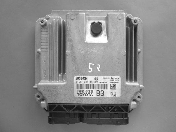Toyota Verso 1.4D 89661-5C620 0281031061 EDC17CP37 1037536722