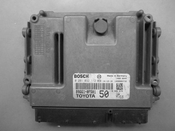 Toyota Verso 1.6 D4D 89661-0F501 0281032112 EDC17C73 1037550328
