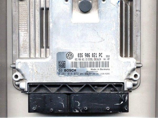 VW Caddy 1.9TDI 0281014072 EDC16U34 BSU 1037389260 EDC16U34-3.43 0 281 014 072 03G906021PC 03G 906 021 PC 03G906021CG 13350286 BSU