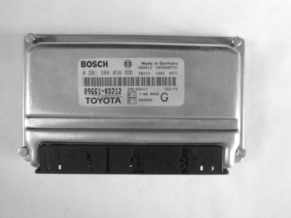 Toyota Yaris 1.0 89661-0D212 0261208036 M7.9.4 1037374073