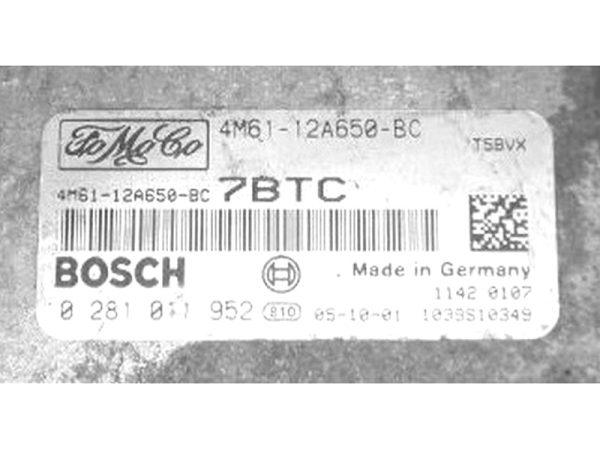 Mazda 3 1.6 4M61-12A650-BC EDC16C3-9.18 1037382490 1037375949 4M6112A650BC 4M61-12A650-BC 0281011952 0 281 011 952 EDC 16C3-9.18 1037382490 1037375949